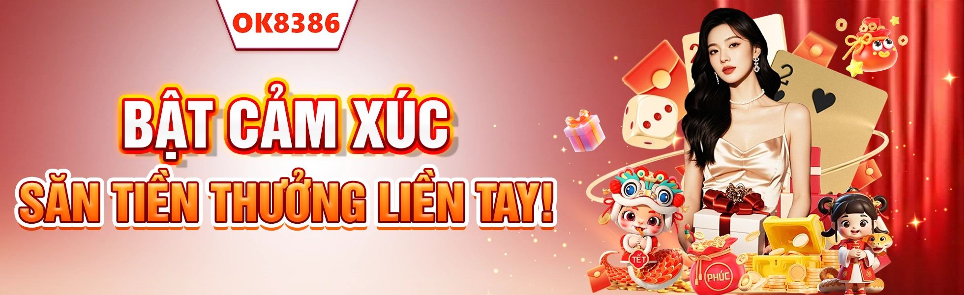 ok8386 bật cảm xúc săn tiền thưởng liền tay